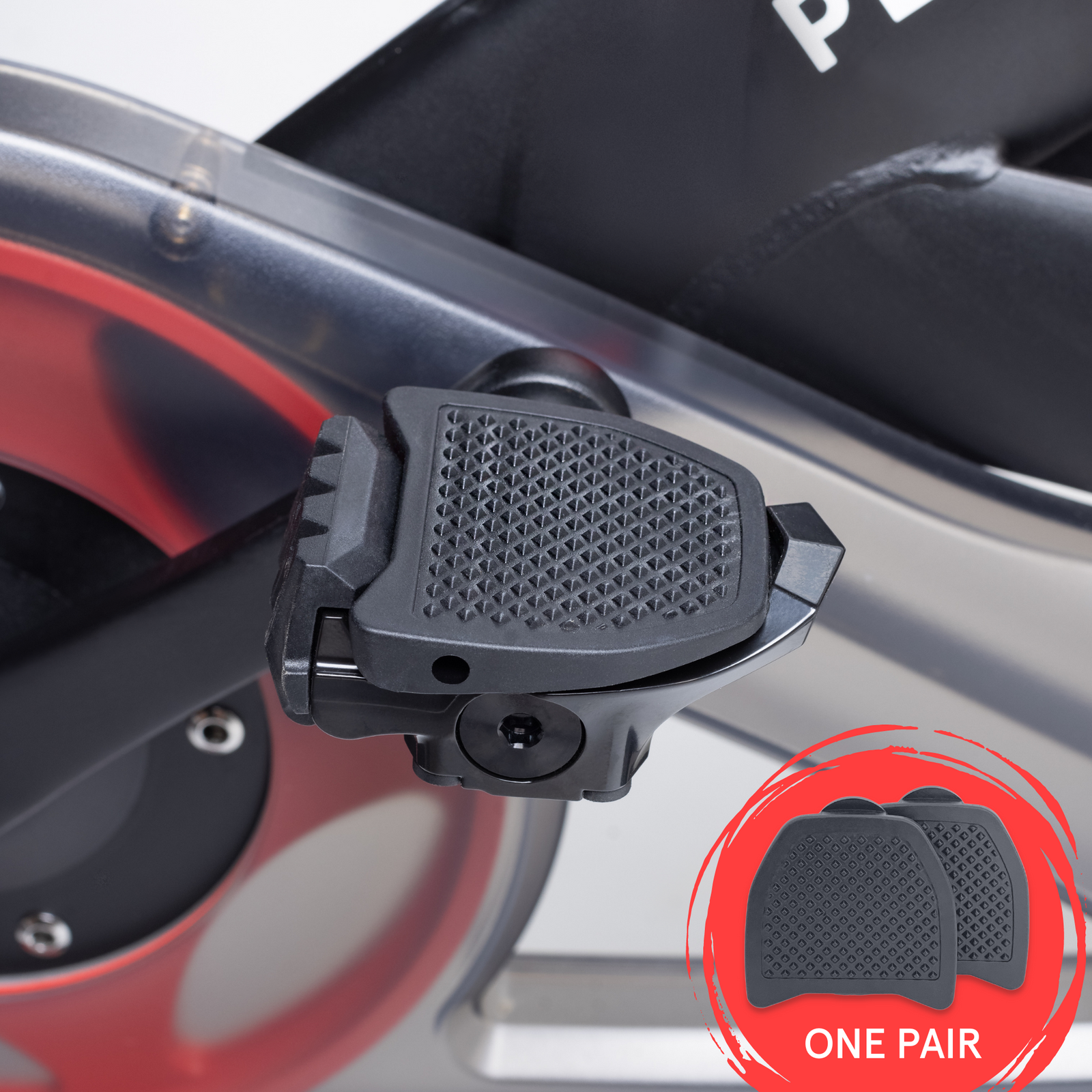 Pedal Converter for Regular Shoes - Peloton Bike & Bike+ Compatible