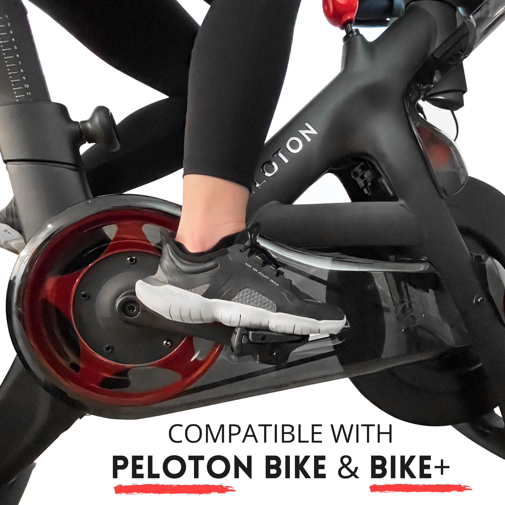 Pedal Converter for Regular Shoes - Peloton Bike & Bike+ Compatible